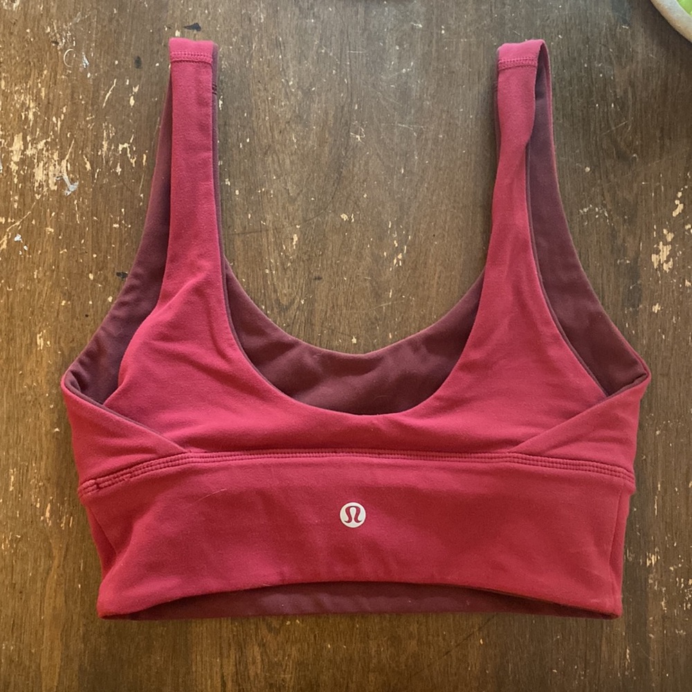 Lululemon size 2 reversible align bra